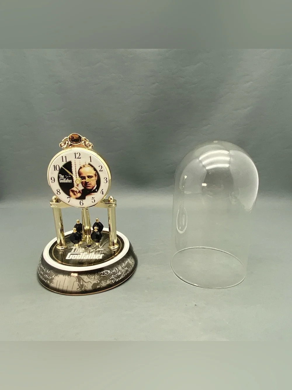 Godfather Clock 2009 Paramount Ceramic Glass Pendulum-Sound Works/Clock Not